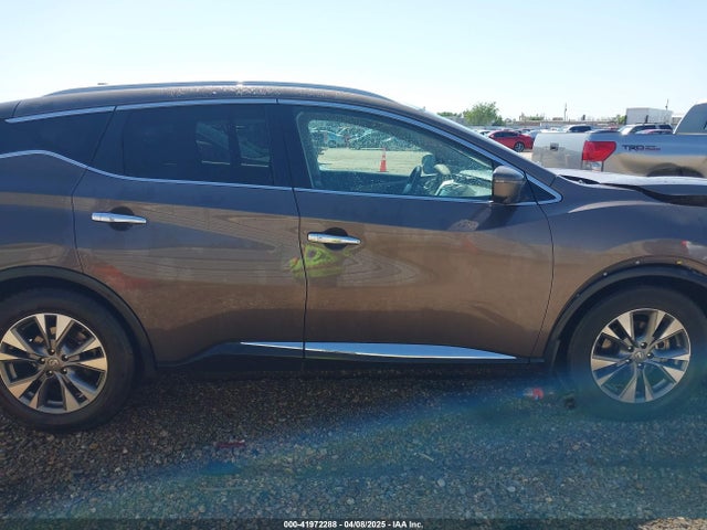 2018 Nissan Murano Sl მანქანა იყიდება აუქციონზე, vin: 5N1AZ2MG7JN158543, აუქციონის ნომერი: 41972288