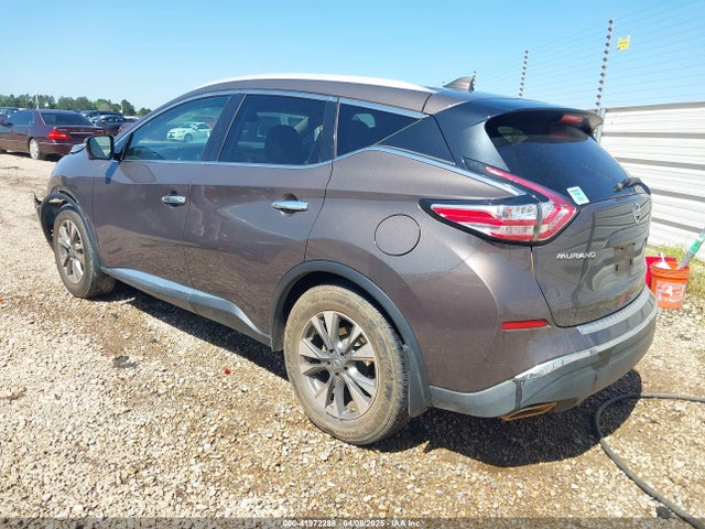 2018 Nissan Murano Sl მანქანა იყიდება აუქციონზე, vin: 5N1AZ2MG7JN158543, აუქციონის ნომერი: 41972288