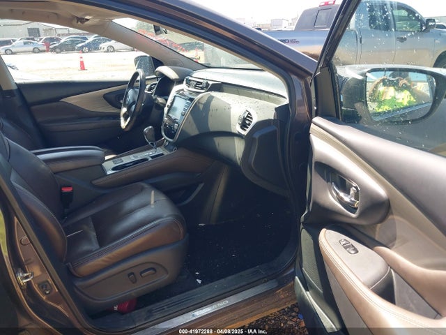 2018 Nissan Murano Sl მანქანა იყიდება აუქციონზე, vin: 5N1AZ2MG7JN158543, აუქციონის ნომერი: 41972288