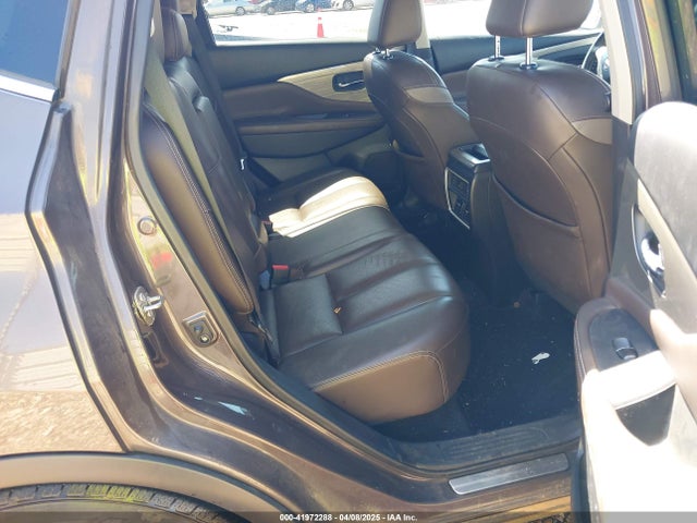 2018 Nissan Murano Sl მანქანა იყიდება აუქციონზე, vin: 5N1AZ2MG7JN158543, აუქციონის ნომერი: 41972288