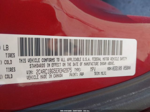 2014 CHRYSLER TOWN & COUNTRY 2C4RC1BG5ER342975 Photo 8