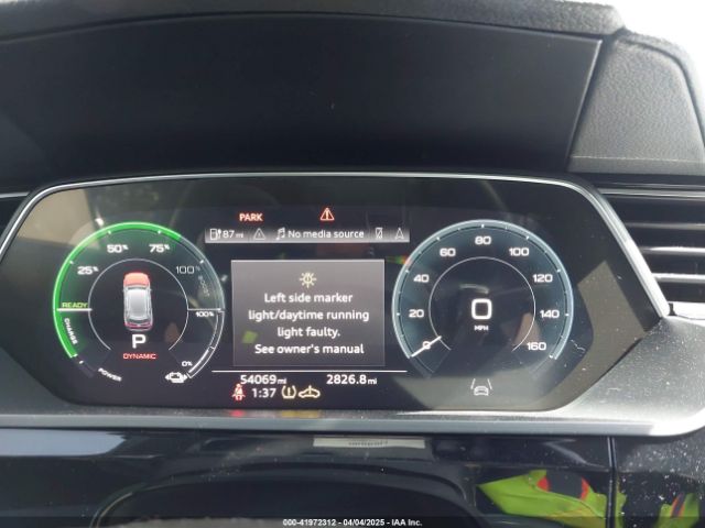 WA12AAGE1MB000851 Audi E-tron Sportback Premium Plus Quattro