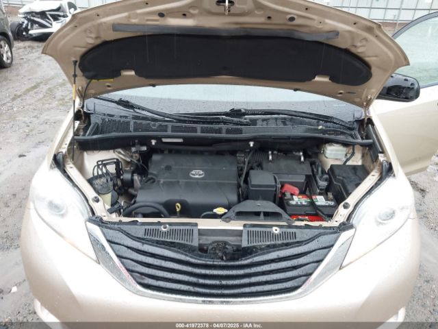 5TDYK3DC1ES416999 Toyota Sienna Xle V6 8 Passenger