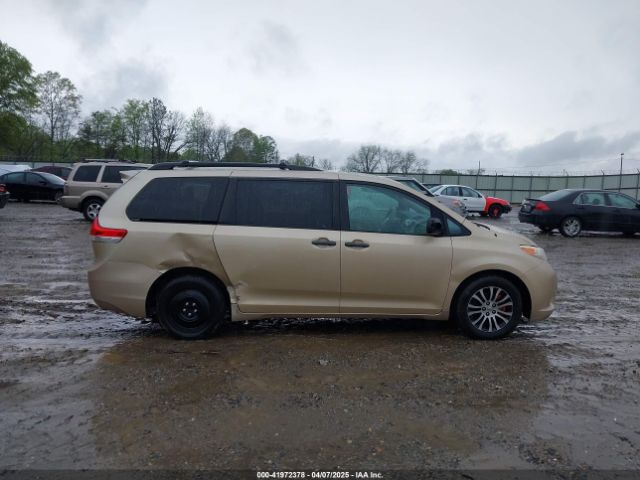 5TDYK3DC1ES416999 Toyota Sienna Xle V6 8 Passenger