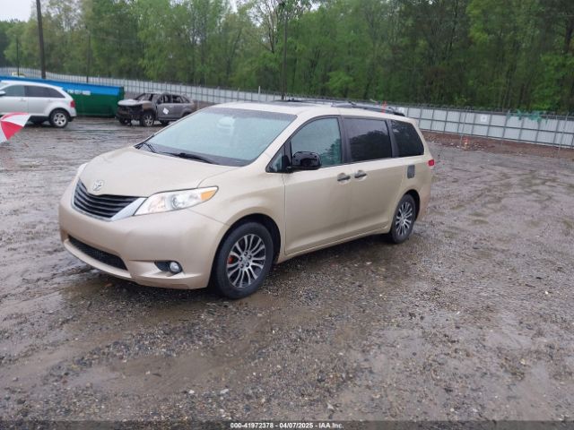 5TDYK3DC1ES416999 Toyota Sienna Xle V6 8 Passenger