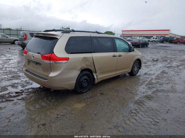 5TDYK3DC1ES416999 Toyota Sienna Xle V6 8 Passenger