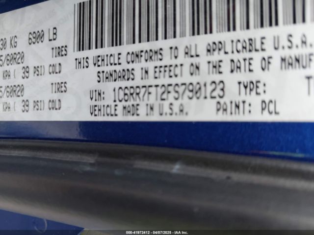 1C6RR7FT2FS790123 RAM 1500 Express