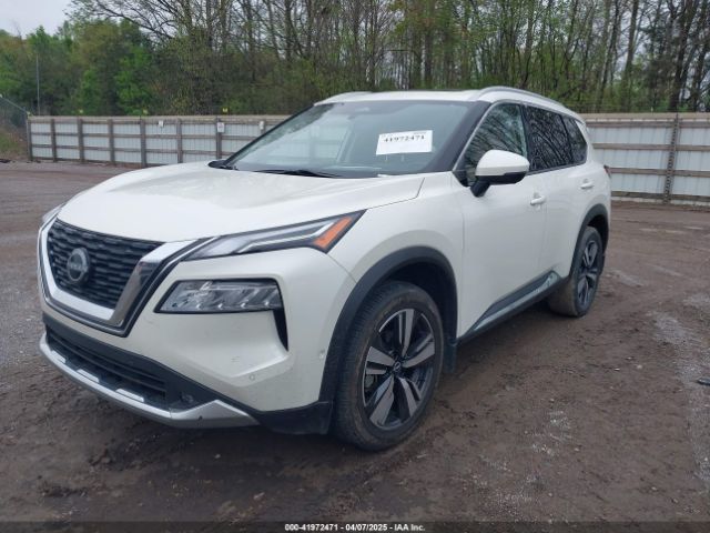 JN8BT3DC3NW118977 Nissan Rogue Platinum Fwd