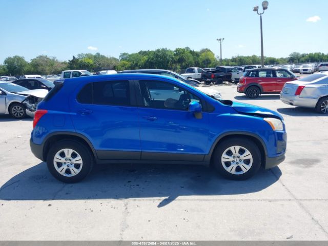 KL7CJKSB6FB078491 Chevrolet Trax 1ls