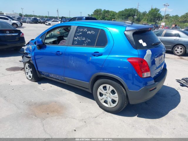 KL7CJKSB6FB078491 Chevrolet Trax 1ls