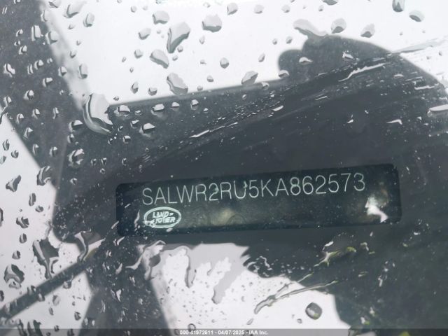 SALWR2RU5KA862573 Land Rover Range Rover Sport Hse Mhev