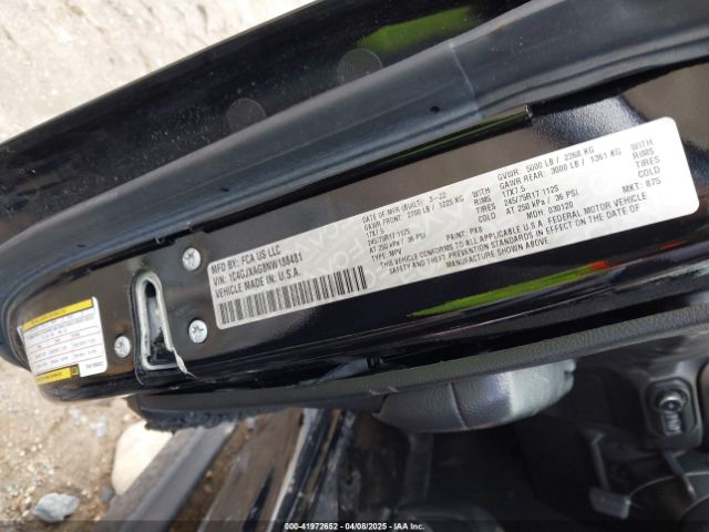 2022 JEEP WRANGLER 1C4GJXAG8NW188481 Photo 8