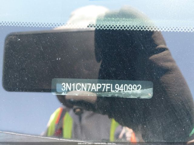 3N1CN7AP7FL940992 Nissan Versa 1.6 S