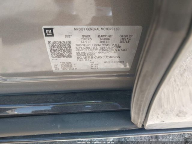 5GAERBKWXJJ140966 Buick Enclave Essence