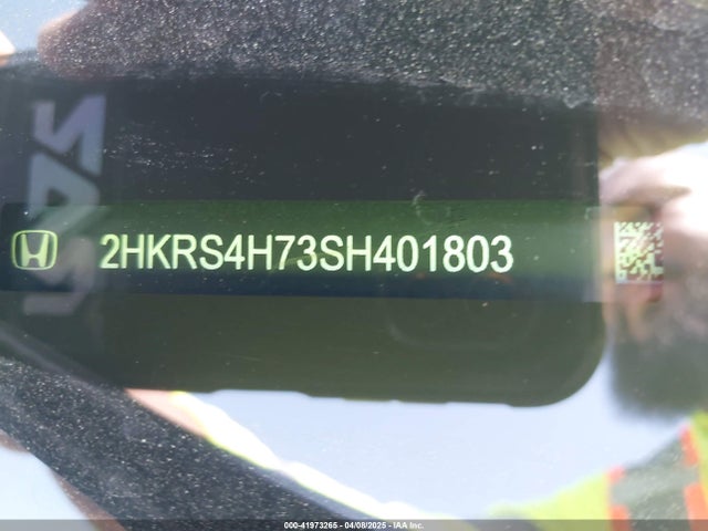 2HKRS4H73SH401803 Honda Cr-v Ex-l Awd