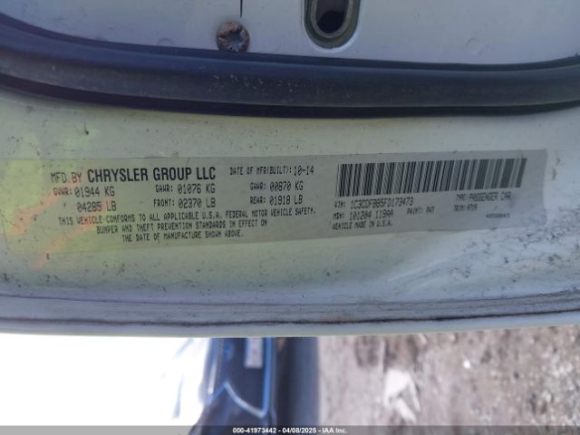 1C3CDFBB5FD173473 Dodge DART SXT