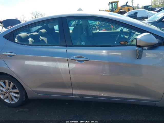 KMHDH4AE5FU321296 Hyundai ELANTRA SE