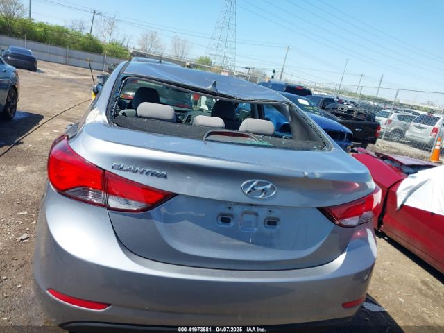 KMHDH4AE5FU321296 Hyundai ELANTRA SE
