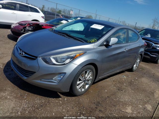 KMHDH4AE5FU321296 Hyundai ELANTRA SE