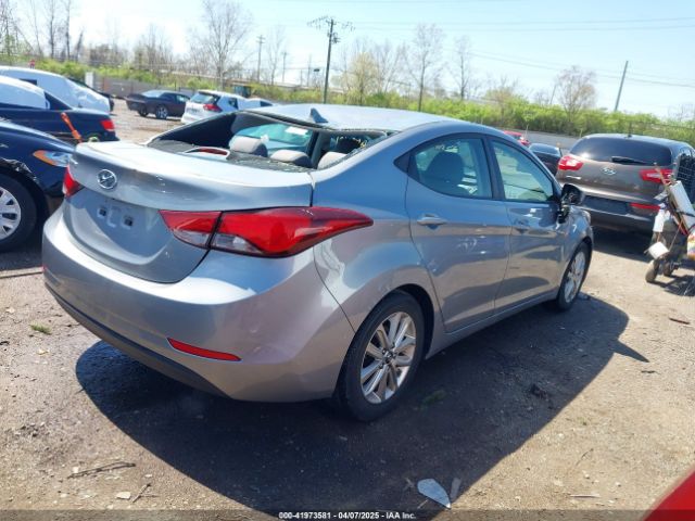 KMHDH4AE5FU321296 Hyundai ELANTRA SE