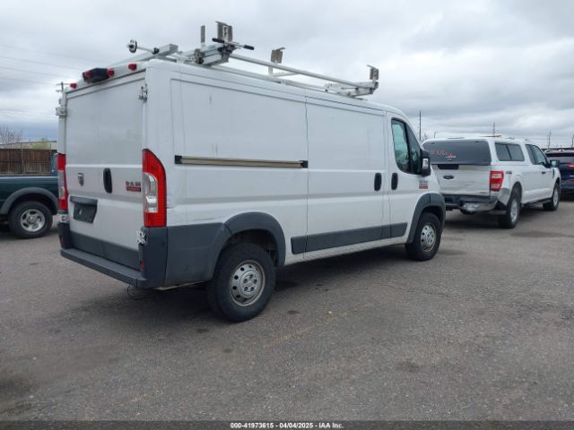 3C6TRVAGXJE113725 RAM Promaster 1500 Low Roof 136 Wb