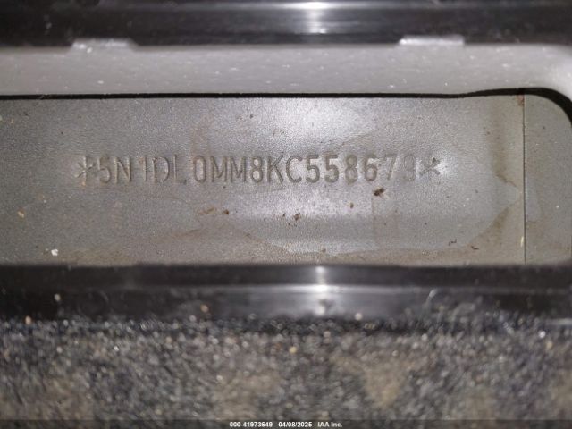 5N1DL0MM8KC558679 Infiniti QX60 PURE