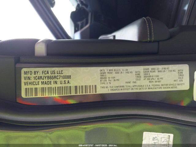 1C4RJYB65RC710088 Jeep Grand Cherokee 4xe