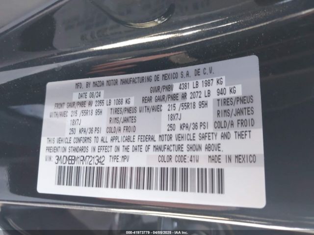 3MVDMBBM1RM721342 Mazda Cx-30 2.5 S Select Sport
