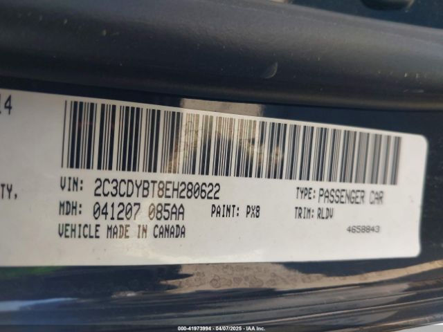 2014 DODGE CHALLENGER 2C3CDYBT8EH280622 Photo 8