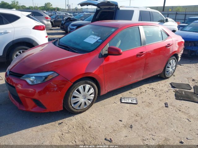 5YFBURHE7EP034449 Toyota Corolla L/le/le Pls/prm/s/s Pls