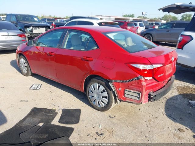 5YFBURHE7EP034449 Toyota Corolla L/le/le Pls/prm/s/s Pls