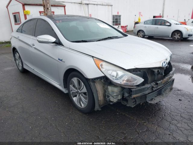Auction sale of the 2013 Hyundai Sonata Hybrid Limited, vin: KMHEC4A42DA050643, lot number: 41974144