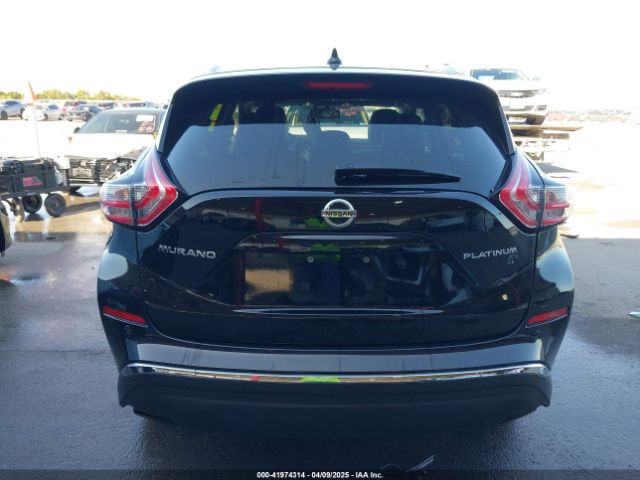 5N1AZ2MG4JN188535 Nissan Murano Platinum