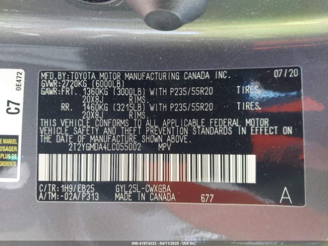 2T2YGMDA4LC055002 Lexus Rx 450h F Sport Performance