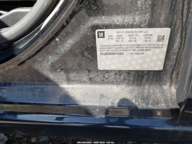 1G1JD5SH2H4102454 Chevrolet Sonic Lt Auto