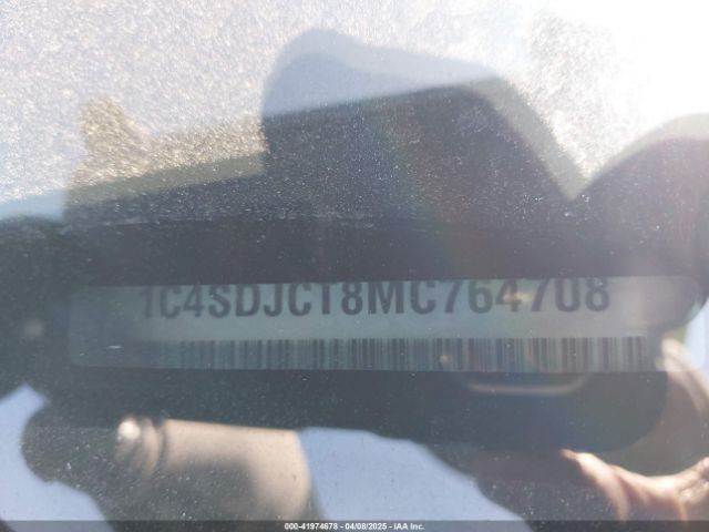 1C4SDJCT8MC764708 Dodge Durango R/t Awd