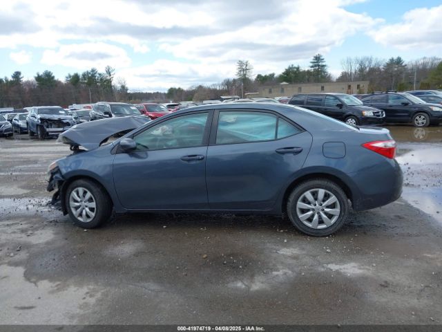 2T1BURHE2FC398263 Toyota COROLLA LE