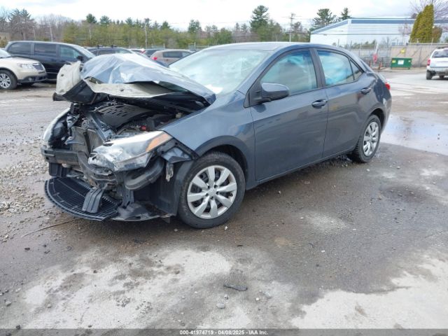 2T1BURHE2FC398263 Toyota COROLLA LE