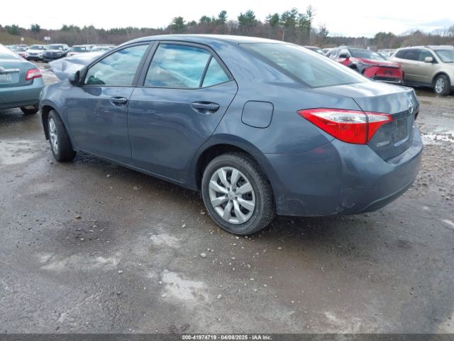 2T1BURHE2FC398263 Toyota COROLLA LE