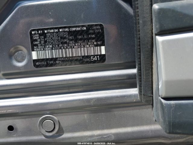 JA4AD2A31KJ000609 Mitsubishi Outlander Es