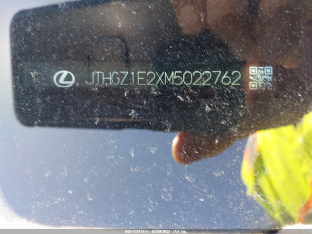 JTHGZ1E2XM5022762 Lexus Is 350 F Sport