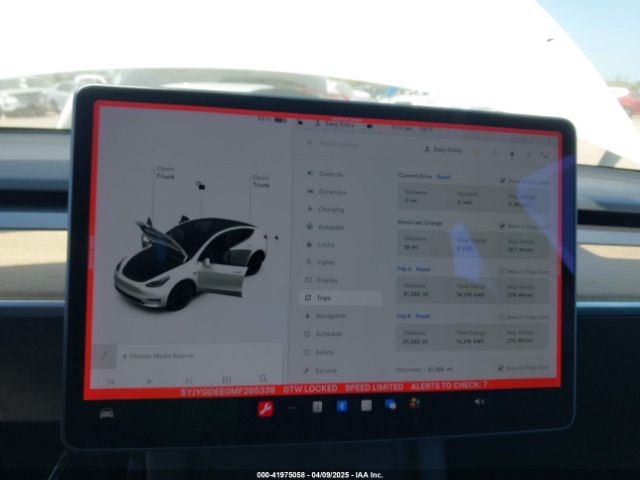 5YJYGDEE0MF265339 Tesla Model Y Long Range Dual Motor All-wheel Drive