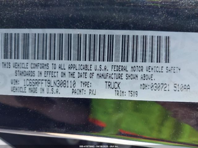 2020 RAM 1500 1C6SRFFT9LN308110 Photo 8