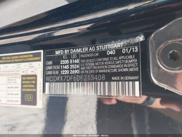 2013 MERCEDES-BENZ E 550 WDDKK7DF6DF213408 Photo 8