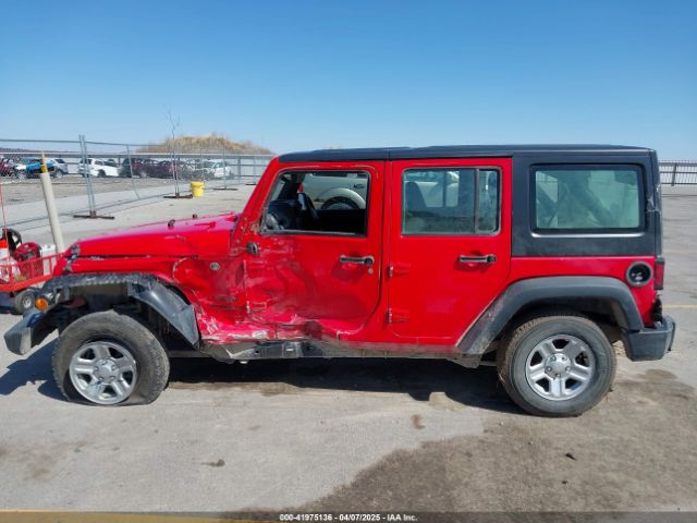1C4BJWKG2GL321551 Jeep Wrangler Unlimited Sport Rhd