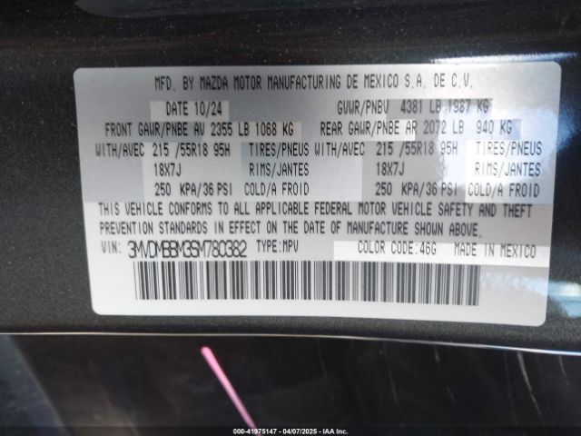 3MVDMBBM3SM780382 Mazda Cx-30 2.5 S Select Sport