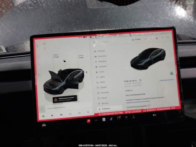 5YJ3E1EB4SF913766 Tesla Model 3 Long Range All-wheel Drive