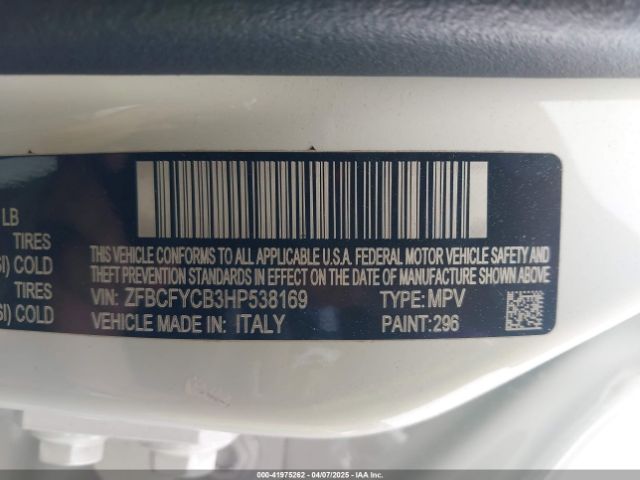 2017 FIAT 500X ZFBCFYCB3HP538169 Photo 8