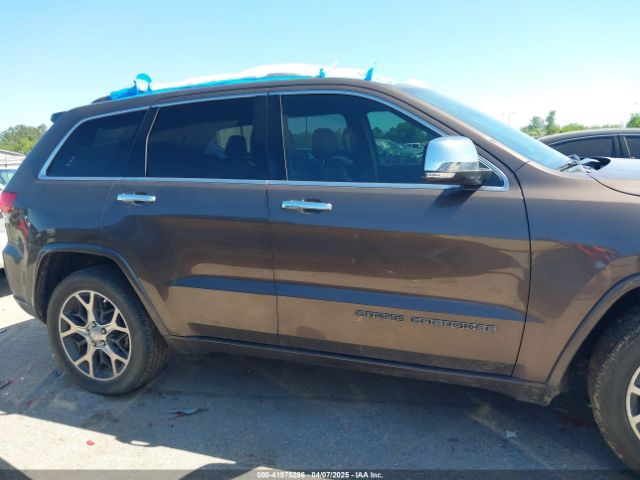 1C4RJECG9KC644253 Jeep Grand Cherokee Overland 4x2