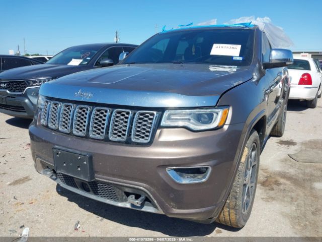 1C4RJECG9KC644253 Jeep Grand Cherokee Overland 4x2